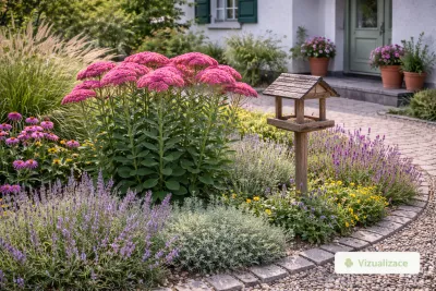 VIZUALIZACE: rozchodník, levandule, třapatka aj.