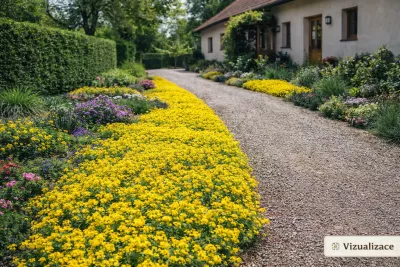 sazenice tařinka horská sazenice-kvetin.cz VIZUALZACE: tařice horská, pažitka, traviny aj.