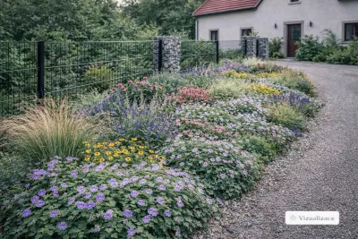 VIZUALIZACE: kakost, třitina, perovskie, třapatky, rozchodník aj.