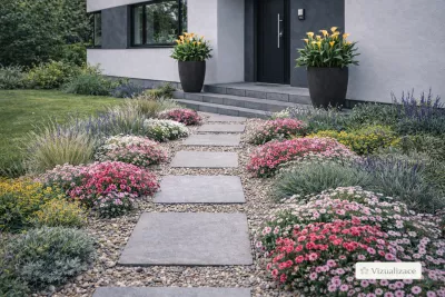 VIZUALIAZCE: hvozdík skalkový, levandule, ostřice chocholatá, rozrazil aj.