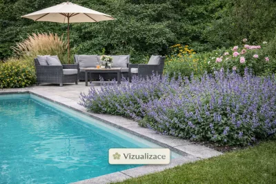 VIZUALIZACE: šanta, růže, třtina ostrokvětá, třapatky