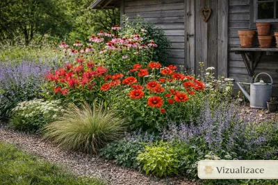 VIZUALIZACE: zavinutka, kokarda, třapatka, nepeta, perovskie, kavyl aj.