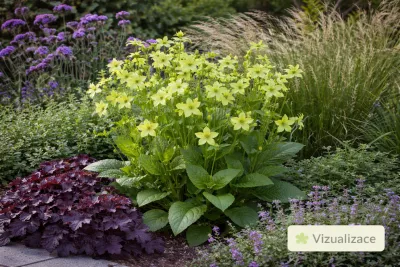 VIZUALIZACE: tabák, nepeta, heuchera, kavyl aj.